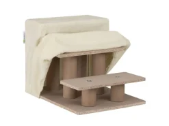 Juskys Sofas^Haustiertreppe Timmy mit 3 Stufen