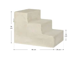 Juskys Sofas^Haustiertreppe Timmy mit 3 Stufen