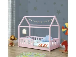 Juskys Betten^Kinderbett Marli 80 x 160 cm mit Matratze