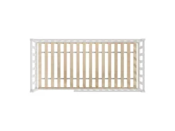 Juskys Kinderbett Naya 90 x 200 cm Weiß