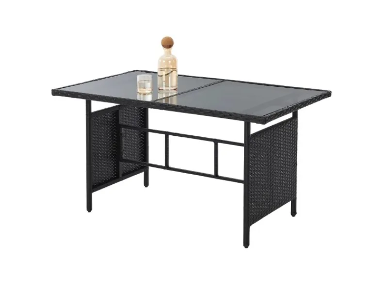 Juskys Polyrattan Gartenmöbel Sitzgruppe Turin