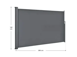 Juskys Seitenmarkise Dubai 300 x 160 cm