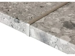 Zierprofile^Kaindl Fugenleiste-Längsverbindung für Arbeitsplatten Alu 600 mm x 38 mm