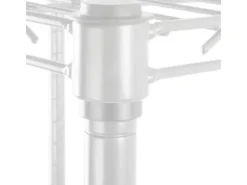 Karat Gitterregal Rocky 250 kg Belastbarkeit 5 Böden 90 x 60 x 200 cm