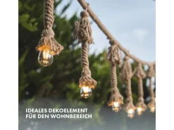 Karat Vasen^Juteseil Ø 6 mm Kletterseil Extra Stark Universell Einsetzbar Länge 25 Meter