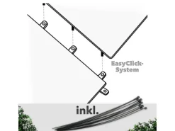 Karat Kunstpflanzen^Pflanzenwand Buxus Kunstpflanze zur Dekoration 50 x 50 cm