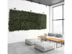 Karat Pflanzenwand Eucalyptus Kunstpflanze zur Dekoration 50 x 50 cm