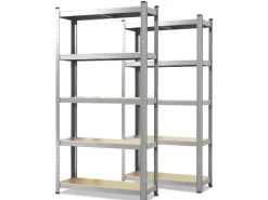 Karat Schwerlastregal|Metallregale^Schwerlastregal Lakota 2er Set Traglast bis 875 kg 150 x 75 x 30 cm