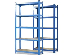 Karat Kellerregale|Metallregale^Schwerlastregal Lakota 2er Set Traglast bis 875 kg 180 x 90 x 40 cm