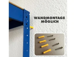 Karat Schwerlastregal Lakota 2er Set Traglast bis 875 kg 200 x 120 x 60 cm