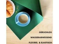 Karat Tischfolie Empire mit Abgeschrägter Kante Grün 80 x 45 cm