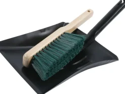 Reinigung^Kehrgarnitur Metall-Holz 2-teilig