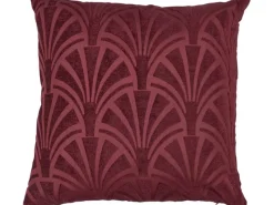 Sessel^Kissen Blush Bordeaux Rot 45 cm x 45 cm