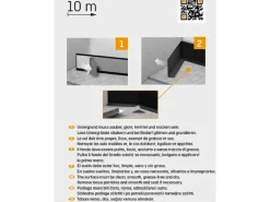 Zierprofile^Knickwinkel selbstklebend 48 mm x 13 mm Länge 10000 mm