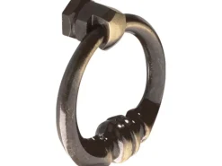 Kommode^Knopf 564, Altmessing brüniert