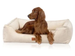 Knuffelwuff Hundebedarf^Hundebett Nunavut Orthopädisch Cord XL 105 x 75cm