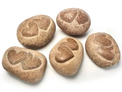 Dekorative Figuren^Kobolo Dekostein HEART aus Naturstein