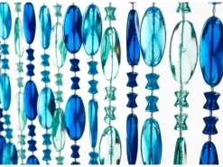 Kobolo Türvorhang OCEAN Kunststoff Blau 72 Stränge 90x200 cm
