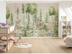 Komar Fototapeten^Fototapete Tiere Grün 4 x 2,50 m 612804