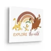 Komar Bilder^Keilrahmenbild Disney The Lion King Explore the Wild Bunt