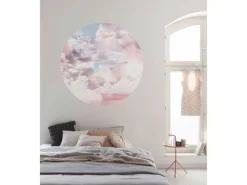 Komar Fototapeten^Vlies Fototapete Candy Sky Selbstklebend Ø 125 cm