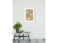 Komar Poster^Wandbild ABC Animal G 50 x 70 cm