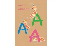 Komar Poster^Wandbild ABC Animal A 30 x 40 cm