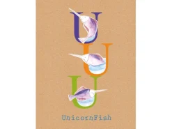 Komar Poster^Wandbild ABC Animal U 40 x 50 cm