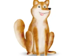 Komar Wandbild Cute Dog 50 x 70 cm