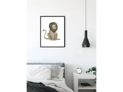 Komar Wandbild Cute Lion 40 x 50 cm
