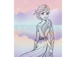 Komar Poster^Wandbild Disney Frozen Pastell Lights 40 cm x 50 cm Lila