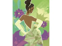 Komar Poster^Wandbild Disney Princess Tiana in Green 30 cm x 40 cm