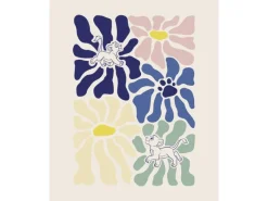 Komar Poster^Wandbild Disney The Lion King Between Flowers 40 cm x 50 cm Bunt