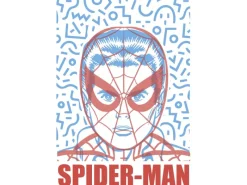 Komar Poster^Wandbild Marvel Spider-Man Face 30 cm x 40 cm Blau