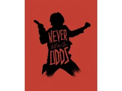 Komar Wandbild Star Wars Han Solo 30 x 40 cm gerollt