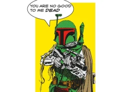 Komar Bilder^Wandbild Star Wars Boba Fett 50 x 70 cm