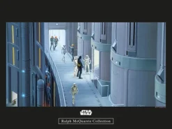 Komar Wandbild Star Wars Elevator 40 x 30 cm