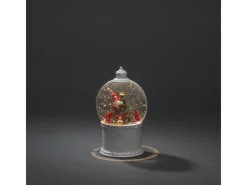 Konstsmide Laternen^LED Kugellaterne Santas Weiß 1 Warm-Weiße Diode