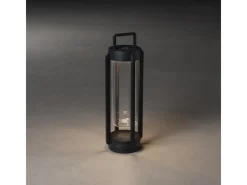 Konstsmide Laternen^LED-Laterne Otranto Schwarz 44 cm x 15 cm x 15 cm