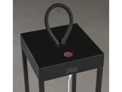 Konstsmide Laternen^LED-Laterne Ravello Schwarz 30 cm x 15 cm x 15 cm