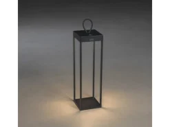 Konstsmide Laternen^LED-Laterne Ravello Schwarz 50 cm x 15 cm x 15 cm