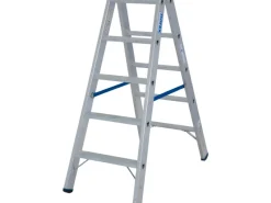 Krause Klapptritte^Doppelleiter Stabilo 2 x 5 Stufen 120 cm x 50 cm x 105 cm