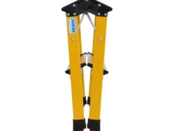 Krause Klapptritte^Klapptritt Rolly Fahrbar 2 x 2 Stufen 45 cm x 40 cm x 50 cm