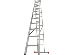 Krause Mehrzweckleiter Dubilo 2 x 12 Sprossen 585 cm x 97 cm x 157 cm