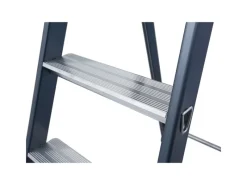 Krause SePro S Stufenstehleiter Eloxiert 5 Stufen