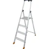 Krause Klapptritte^Stehleiter Solido 4 Stufen 145 cm x 46 cm x 88 cm