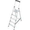 Krause Stehleiter Solidy 5 Stufen 165 cm x 47 cm x 96 cm