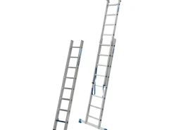 Krause Klapptritte^Vielzweckleiter Stabilo +S 3 x 8 Sprossen/Stufen 490 x 97 x 183 cm