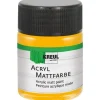KREUL Bastelzubehör^Acryl Farbe Matt Goldgelb 50 ml