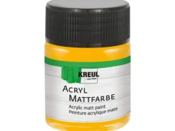 KREUL Bastelzubehör^Acryl Farbe Matt Goldgelb 50 ml